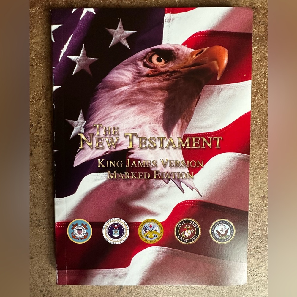 The New Testament King James Version paperback book